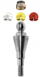 The Clix Ball Abutment System is a 2.25-mm diameter ball compatible with most major implant systems.