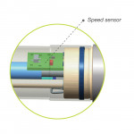 Figure 1  By incorporating SSI technology, DENTSPLY Midwest designed an electronic brain in the control source that constantly maintains bur speed according to load.