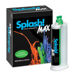 Splash Max offers everything that defines a high quality VPS impression material, including instant hydrophilicity, maximum tear strength, excellent dimensional accuracy, and high contrast colors. Splash Max’s low contact angle, high tear strength, and 99.9% recovery after stretching and compression results in highly detailed impressions.