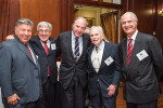 Dr. Cohen (center) at an awards ceremony with (l to r) Steve Kess, Stanley Bergman, Dr. Robert Schattner, and Dr. Anthony Volpe.