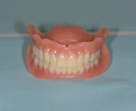Fig 18. The finished dentures are ready for delivery.