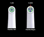 Figure 1  The FLASHlite 1401 and FLASHlite Magna LEDs.