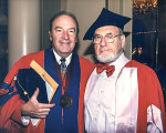 Fig 6. Dr. D. Walter Cohen with former US Surgeon General Dr. C. Everett Koop.