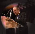 Fig 1. Dr. Cohen speaking at the 2013 Gies Awards ceremony, where he was honored with the Gies Award for Outstanding Achievement-Dental Educator.