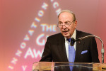 Fig 3. Dr. Cohen speaking at the 2013 Gies Awards ceremony, where he was honored with the Gies Award for Outstanding Achievement-Dental Educator.