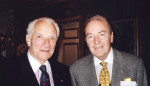 Fig 4. Dr. Cohen with renowned dental educator Dr. Morton Amsterdam.