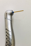 Fig 2. Laser handpiece with tip attached.