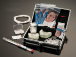 Figure 4  The Six Month Smiles Patient Tray Kit is a customized kit in which the specific brackets are pre-positioned and ready to be bonded to the teeth.