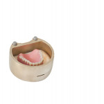 Fig 27. Due to the proprietary design and production of the try-in, after records are complete and scanned, the try-in itself can be processed via normal relining/rebasing procedures to produce an economy denture as a backup or transitional/healing prosthesis.