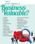 What Makes a Business Valuable (Courtesy of the Exit Planning Institute)